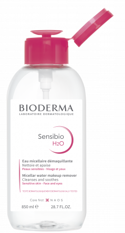 Φωτογραφία προϊόντος Bioderma, Sensibio H2O 850ml, νερό καθαρισμού micellaire για δέρμα με ερυθρότητα