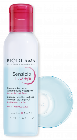 Φωτογραφία προϊόντος Bioderma, Sensibio H2O Eye 125ml,  μαντηλάκια καθαρισμού micellaire για ευαίσθητο δέρμα