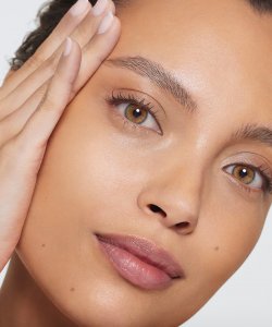 woman healthy glow